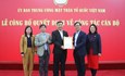 Ủy ban Trung ương MTTQ Việt Nam công bố Quyết định về công tác cán bộ