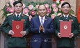 Chủ tịch nước trao các Quyết định thăng quân hàm lên Thượng tướng QĐND Việt Nam