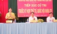 Phó Chủ tịch Trương Thị Ngọc Ánh tiếp xúc cử tri tại quận Ô Môn, thành phố Cần Thơ