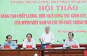 MTTQ Việt Nam phát huy vai trò đại diện, bảo vệ quyền và lợi ích hợp pháp, chính đáng của nhân dân trong thời kỳ mới