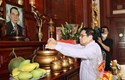Thủ tướng Phạm Minh Chính dâng hương các đồng chí nguyên lãnh đạo Chính phủ