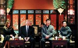 Chùm ảnh ngày đầu thăm chính thức Trung Quốc của Tổng thống Mỹ Donald Trump