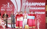 Bế mạc BRG Golf Hanoi Festival 2018:  Du lịch Gôn Việt Nam tạo dấu ấn đậm nét với gôn thủ quốc tế