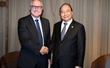 Thủ tướng tiếp doanh nghiệp Singapore tiên phong đầu tư vào Việt Nam