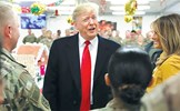 Tổng thống Trump bất ngờ thăm binh sĩ Mỹ ở Iraq