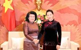 Chủ tịch Quốc hội tiếp Phó Chủ tịch thứ hai Quốc hội Campuchia