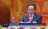Chủ tịch Trần Thanh Mẫn trình bày tham luận tại Đại hội đại biểu toàn quốc lần thứ XIII của Đảng