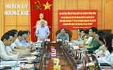 Chủ tịch Đỗ Văn Chiến khảo sát việc thực hiện Nghị quyết số 23-NQ/TW tại huyện Hương Khê, Hà Tĩnh