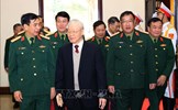 Tổng Bí thư Nguyễn Phú Trọng dự Hội nghị Quân chính toàn quân năm 2022