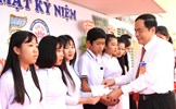 Chủ tịch Trần Thanh Mẫn dự kỷ niệm 50 năm Trường THPT Tầm Vu