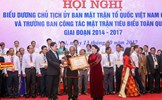 Biểu dương 70 điển hình tiên tiến là Ủy viên Ủy ban MTTQ Việt Nam các cấp