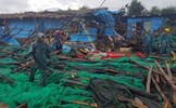 Điện thăm hỏi các tỉnh Nam Trung Bộ bị thiệt hại do cơn bão số 8 gây ra