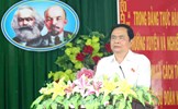 Chủ tịch Trần Thanh Mẫn tiếp xúc cử tri tại quận Thốt Nốt