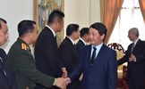 Đoàn đại biểu Đảng, Nhà nước, MTTQ Việt Nam viếng Đại tướng Sisavath Keobounphanh