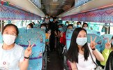 Sinh viên Campuchia hân hoan quay trở lại Việt Nam để học tập