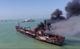Va chạm giữa tàu chở hàng và tàu chở xăng ở Trung Quốc, 14 người mất tích