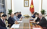 Thủ tướng Nguyễn Xuân Phúc tiếp một số Đại sứ và nhà đầu tư EU