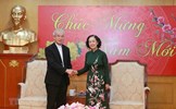 Trưởng Ban Dân vận Trung ương tiếp Ủy ban Đoàn kết Công giáo Việt Nam