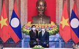Chủ tịch nước Nguyễn Xuân Phúc hội kiến Tổng Bí thư, Chủ tịch nước Lào