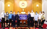 Tổng Công ty Máy động lực và Máy nông nghiệp Việt Nam ủng hộ 5 tỷ đồng cho công tác phòng, chống dịch