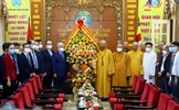 Chủ tịch Đỗ Văn Chiến chúc mừng 40 năm Ngày thành lập Giáo hội Phật giáo Việt Nam