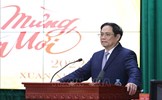 Thủ tướng Phạm Minh Chính thăm, chúc Tết các lực lượng Công an nhân dân
