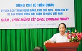 Phó Chủ tịch - Tổng Thư ký Lê Tiến Châu chúc Tết Chol Chnam Thmay tại Đồng Tháp