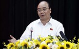 Chủ tịch nước Nguyễn Xuân Phúc tiếp xúc cử tri ở TP Hồ Chí Minh