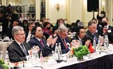 Thủ tướng Phạm Minh Chính cùng các lãnh đạo ASEAN gặp Cộng đồng doanh nghiệp Hoa Kỳ
