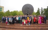 Lễ đặt hoa kỷ niệm sinh nhật Bác Hồ tại Moskva