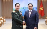 Thủ tướng Phạm Minh Chính tiếp Tổng Tham mưu trưởng Quân đội nhân dân Lào