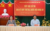 Phó Chủ tịch Trương Thị Ngọc Ánh tiếp xúc cử tri tại thành phố Cần Thơ