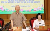 Tổng Bí thư Nguyễn Phú Trọng tiếp xúc cử tri sau Kỳ họp thứ ba, Quốc hội khoá XV