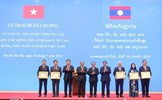 Lễ trao Huân chương của Lào tặng Lãnh đạo Cấp cao Đảng, Nhà nước Việt Nam 