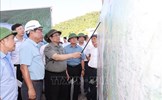 Thủ tướng Phạm Minh Chính khảo sát Dự án hồ thuỷ lợi Bản Mồng 