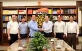 Phó Chủ tịch - Tổng Thư ký Lê Tiến Châu chúc mừng Ban Tuyên giáo Trung ương nhân kỷ niệm 92 năm Ngày truyền thống ngành Tuyên giáo