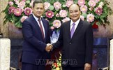Chủ tịch nước tiếp Phó Tổng tư lệnh kiêm Tư lệnh Lục quân Quân đội Hoàng gia Campuchia