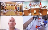 Hội nghị trực tuyến cấp Phó Chủ tịch giữa UBTƯ MTTQ Việt Nam và Ủy ban Bảo vệ Cách mạng Cuba