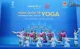 Hơn 600 người tham gia đồng diễn Yoga tại Lễ khai mạc Ngày Quốc tế Yoga năm 2022