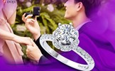 Nhẫn kim cương 99 giác cắt – Lời cầu hôn của tình yêu vĩnh cửu