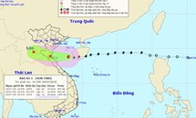 Tối nay, bão số 3 giật cấp 10 vào đất liền từ Thái Bình đến Quảng Bình 