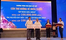 KITA Group cùng UB MTTQ Việt Nam TP Cần Thơ quyên góp ủng hộ miền Trung