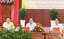 Chủ tịch Trần Thanh Mẫn làm việc về an sinh xã hội với các tỉnh, thành phố ĐBSCL 