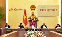 Chủ tịch Trần Thanh Mẫn dự phiên họp thứ hai của Hội đồng Bầu cử quốc gia  
