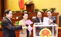 Chủ tịch UBTƯ MTTQ Việt Nam Trần Thanh Mẫn được giới thiệu để bầu giữ chức Phó Chủ tịch Thường trực Quốc hội