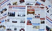 Báo chí Lào ca ngợi mối quan hệ hữu nghị vĩ đại và đoàn kết đặc biệt