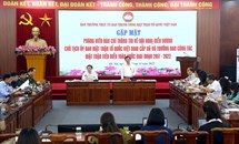 Biểu dương 299 Chủ tịch Ủy ban MTTQ Việt Nam cấp xã và Trưởng ban Công tác Mặt trận tiêu biểu toàn quốc  