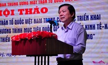 Phát huy vai trò MTTQ Việt Nam trong giám sát phát triển kinh tế - xã hội vùng đồng bào DTTS và miền núi
