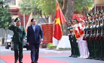 Thủ tướng Phạm Minh Chính thăm và làm việc với Bộ Tư lệnh Bộ đội Biên phòng
