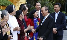 Chủ tịch nước gặp mặt các nhân vật trong Chương trình 'Việc tử tế' của Đài Truyền hình Việt Nam